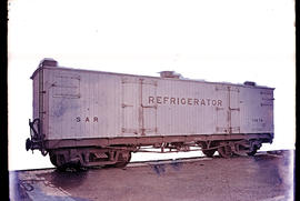 SAR bogie refrigerator wagon with end ice bunkers Type L-1 No 10674.