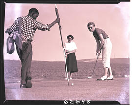"Uitenhage, 1954. Golfing."