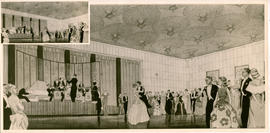 Cape Town, 1947. Artist's impression of ballroom in new building.