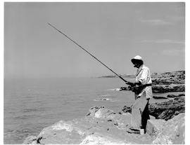 Hermanus, 1955. Fishing.