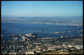 Cape Town, November 1972. View of Table Bay from Signal Hill. [D Dannhauser / N Pienaar]