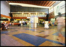 Johannesburg. Interior of railway station.