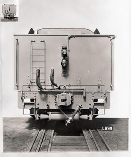 Rear view of tender SAR Class 21 No 2551, built by No 24379 of 1937.