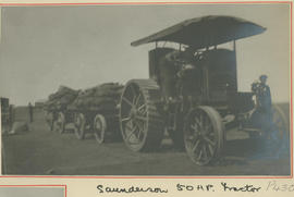 Saunderson 50 hp tractor.