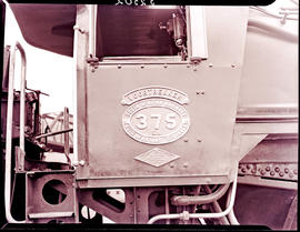 Cape Town, 1947. SAR Class S1 No 375 'Voortrekker' built at Salt River.