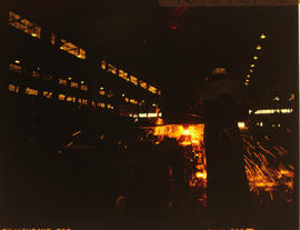 Pretoria, July 1986. Foundry at Koedoespoort which received a five star rating after 3 million sw...