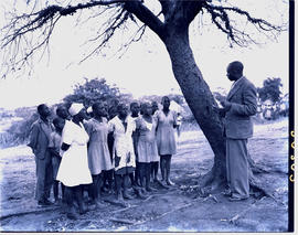 Northern Transvaal, 1946. Native choir.