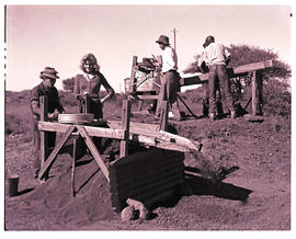 "Kimberley district, 1975. Diamond diggers."