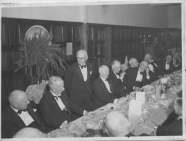 October 1948. Retirement dinner of Mr FCM Wilters.