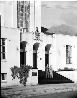 Barberton, 1954. Town Hall entrance.