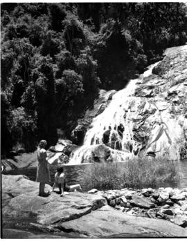 Tzaneen district, 1942. Debengeni Falls.