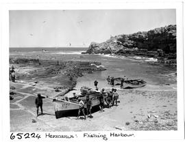 Hermanus, 1956. Old harbour.