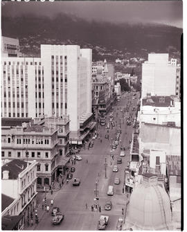 Cape Town, 1951. Adderley Street.