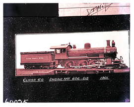 
Cape 6th Class 'Schenectady', built by the American Loco Co No's 2646-2653, later SAR Class 6G.

