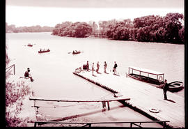 Johannesburg, 1932. Jetty on Florida lake.