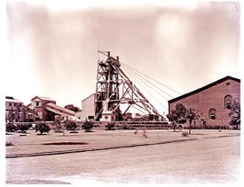 "Kimberley, 1964. Bultfontein diamond mine headgear."