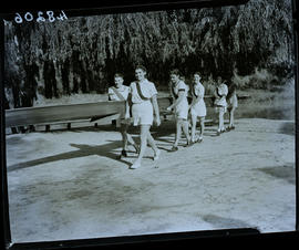 "Kroonstad, 1940. Boating on Vals River."
