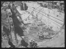 East London. Progress on Princess Elizabeth graving dock construction in Buffalo harbour.