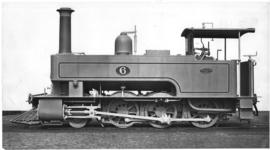 NGR construction locomotive No 1-7 built by Beyer Peacock in 1877, renumbered NGR 501-507, later ...
