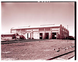 "Kimberley, 1942. SAR Road Transport Services workshops."