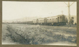 Three SAR Class 1E's with goods train.