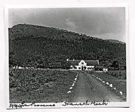 Franschhoek district, 1952. La Provence homestead.