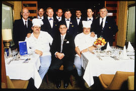 
Blue Train dining car staff group.
