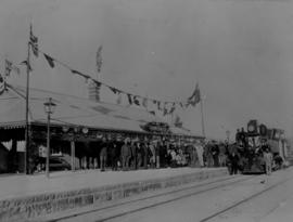 Harrismith, 28 February 1905. Opening of the Harrismith - Bethlehem line.