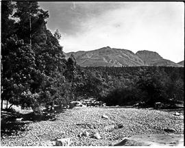 George district, 1945. River bed.