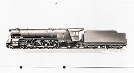 SAR Class 15E No 2881 built by Henschel and Sohn No 23000, 23101-23115 of 1936.