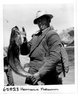 Hermanus, 1956. Fisherman.