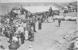 Umtata, 1916. Opening of the railway line by General Louis Botha.