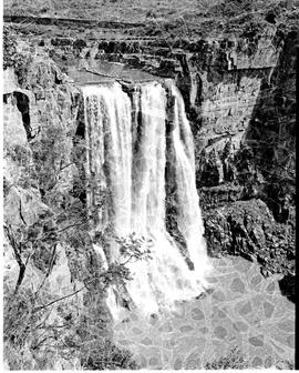 "Waterval-Boven, 1957. Elands River waterfall."