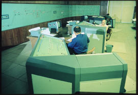 Ermelo, November 1979. Centralised traffic control room. [De Waal Louw]