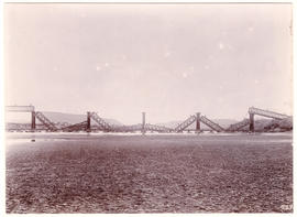 Bethullie, circa 1900. Anglo-Boer War. Damaged bridge.