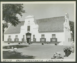 Cape Town, 1953. Groot Constantia farmstead.