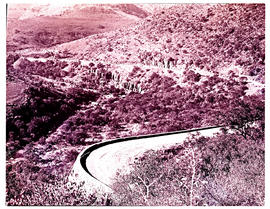 "Waterval-Onder, 1945. Road to Waterval-Boven."