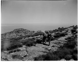 Cape Town, 21 April 1947. Prime Minister JC Smuts on top of Table Mountain.