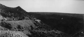 Hex River Mountains, 1895. Sharp curve. (EH Short)