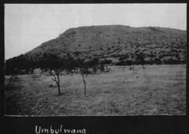 Ladysmith district, circa 1925. Hill at Umbulwana. (Album on Natal electrification)