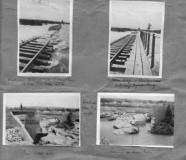 Kirkwood district, January 1932. Four photographs of flood damage on the Addo - Kirkwood line. (A...