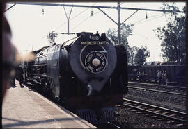 September 1977. SAR Class 25 'Matjiesfontein' with the Union Limited special passenger train.