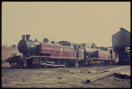 Witbank. New Largo Colliery Limited No 1 and No 3 steam locomotives.