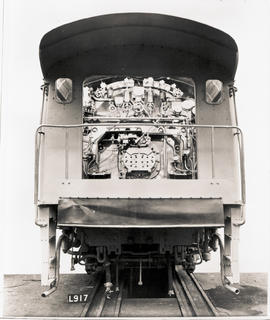 Cab view of SAR Class 15F No 2923-2966, built by North British Loco Co No 24463-24506 of 1939.