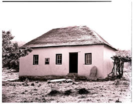 Glencoe district, 1949. Commandant Landman's house at Uithoek.