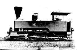 NGR 6 wheel coupled 2-6-0T locomotive No 1 - 5 built by Beyer Peacock No's1702-1706 of 1878. All ...