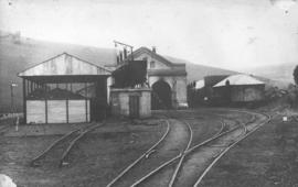 Toise, 1895. Locomotive shed. (EH Short)
