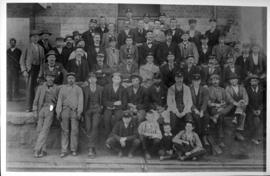 Germiston, 1896. Station staff.