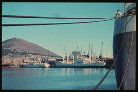 Cape Town, April 1970. Table Bay Harbour. [D Dannhauser]