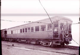 Johannesburg. SAR first class passenger coach Type C-18 No 501 for Union Limited, earlier CSAR Ty...